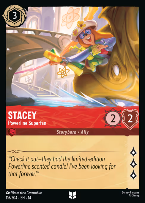 Stacey - Powerline Superfan 116/204