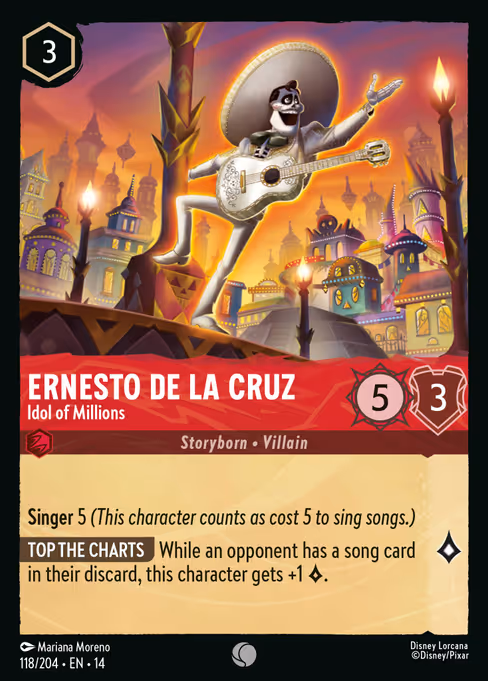 Ernesto de la Cruz - Idol of Millions 118/204