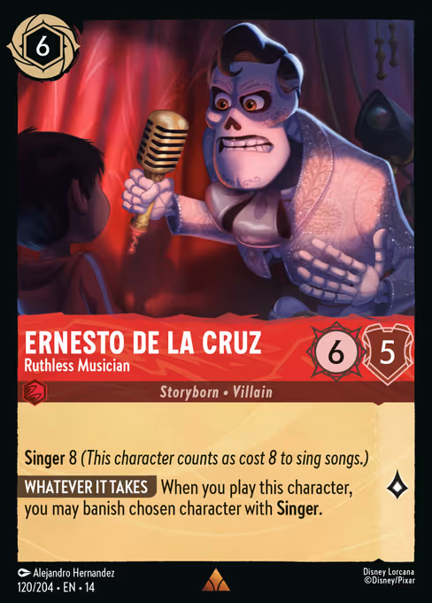 Ernesto de la Cruz - Ruthless Musician 120/204