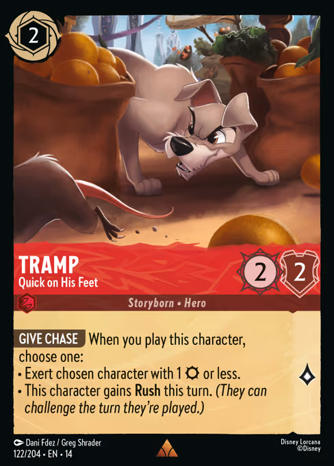 Tramp - Quick on His Feet 122/204