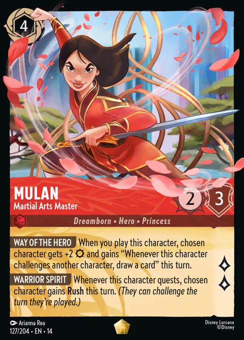 Mulan - Martial Arts Master 127/204