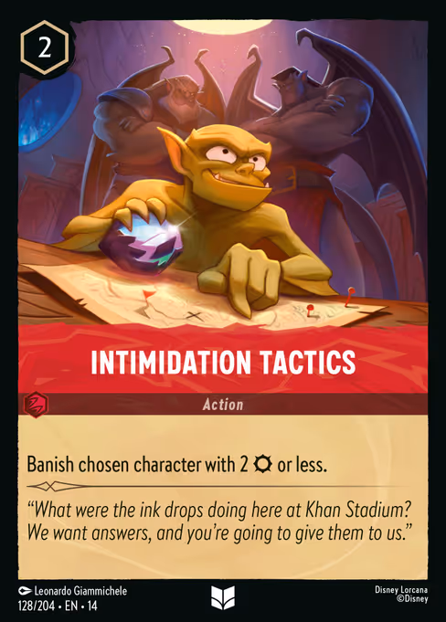 Intimidation Tactics 128/204