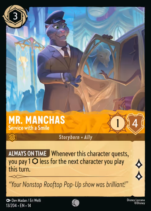 Mr. Manchas - Service with a Smile 13/204