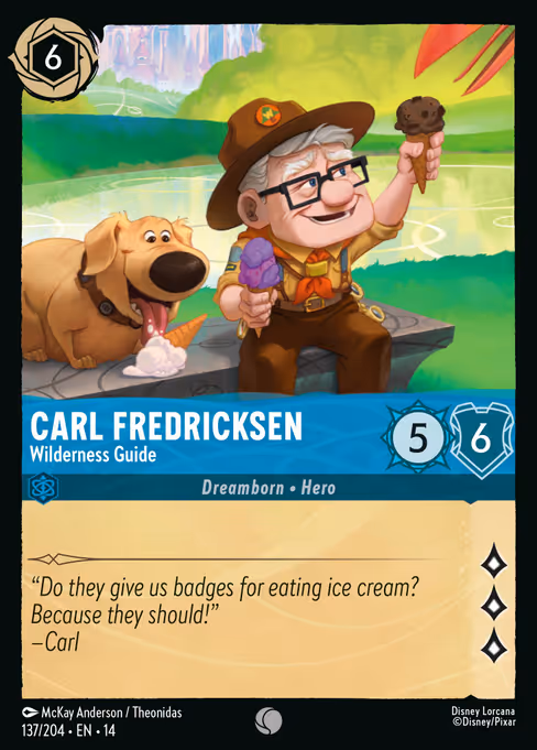 Carl Fredricksen - Wilderness Guide 137/204