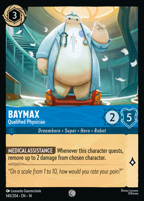 Baymax - Qualified Physician 140/204