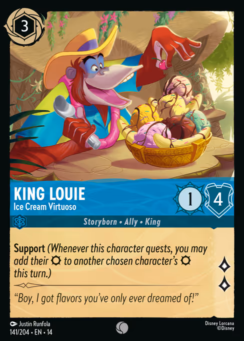 King Louie - Ice Cream Virtuoso 141/204