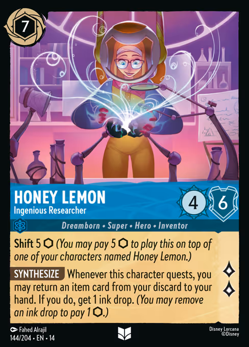 Honey Lemon - Ingenious Researcher 144/204