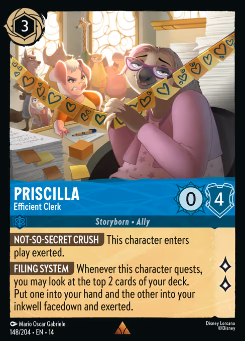 Priscilla - Efficient Clerk 148/204