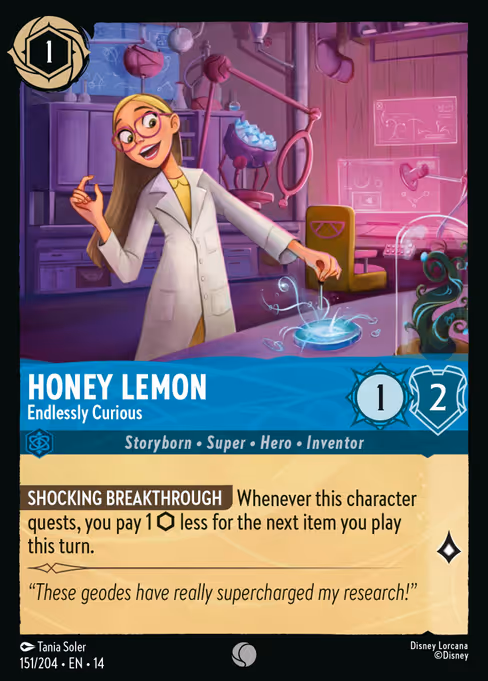 Honey Lemon - Endlessly Curious 151/204