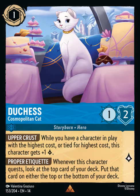 Duchess - Cosmopolitan Cat 153/204