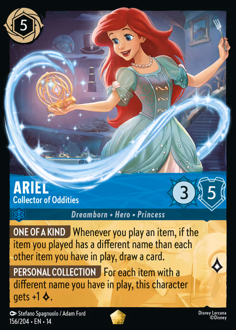 Ariel - Collector of Oddities 156/204