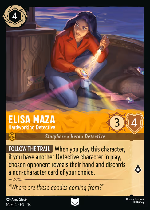 Elisa Maza - Hardworking Detective 16/204