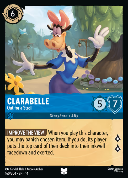 Clarabelle - Out for a Stroll 160/204