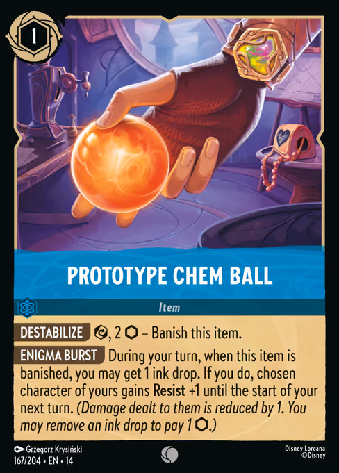 Prototype Chem Ball 167/204