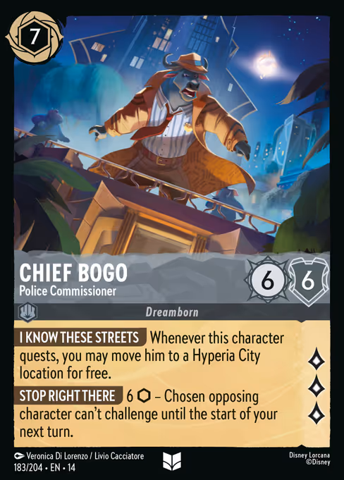 Chief Bogo - Police Commissioner 183/204
