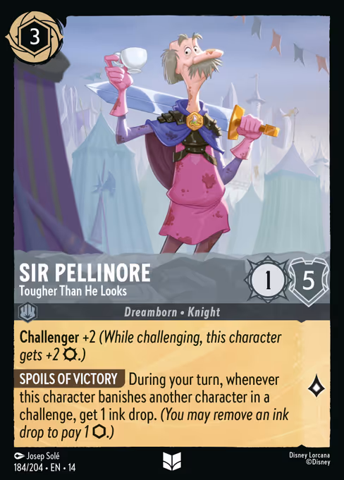 Sir Pellinore - Tougher Than He Looks 184/204