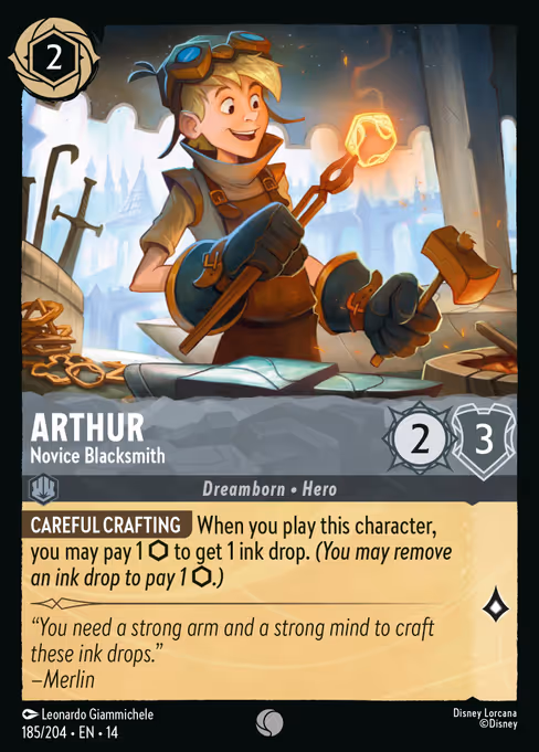 Arthur - Novice Blacksmith 185/204