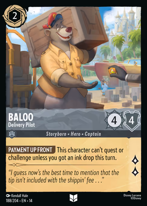 Baloo - Delivery Pilot 188/204
