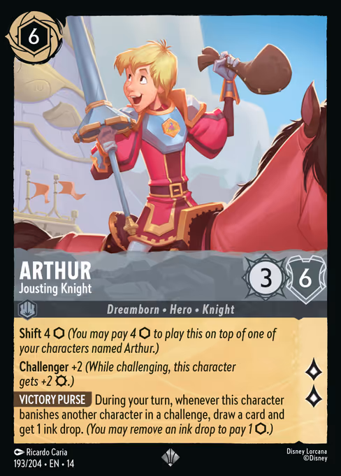 Arthur - Jousting Knight 193/204