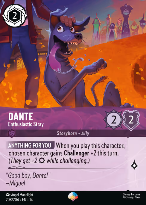 Dante - Enthusiastic Stray 208/204