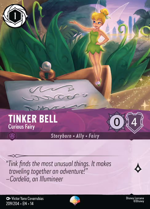 Tinker Bell - Curious Fairy 209/204