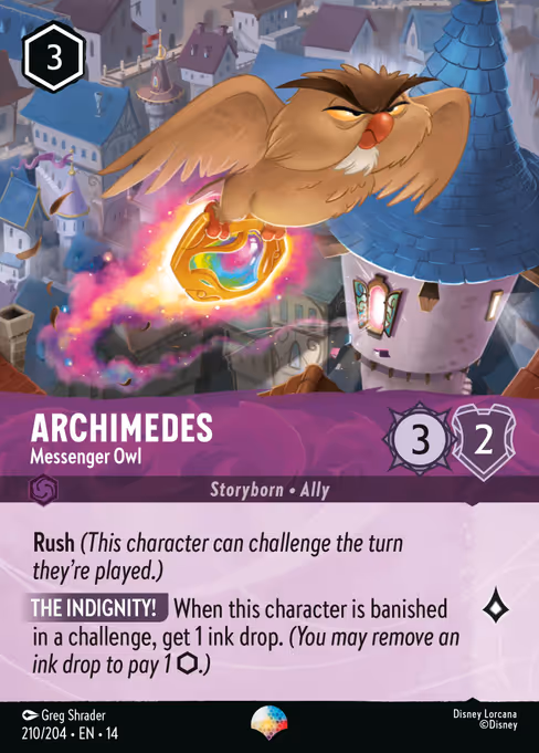 Archimedes - Messenger Owl 210/204