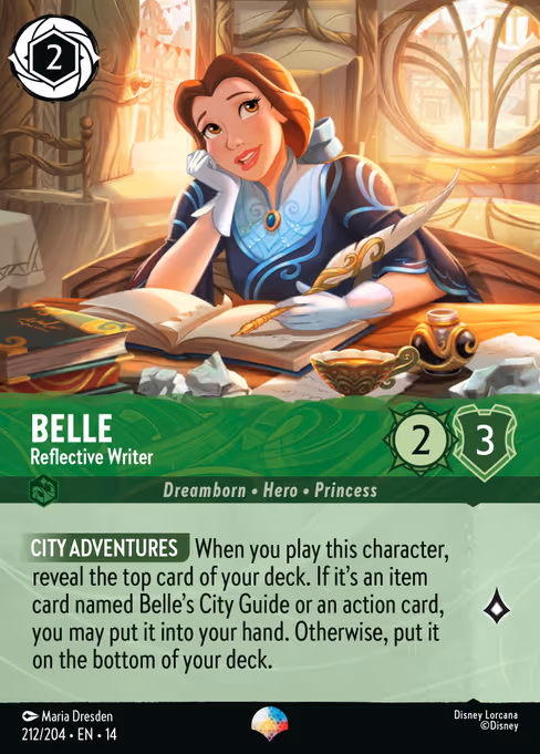 Belle - Reflective Writer 212/204