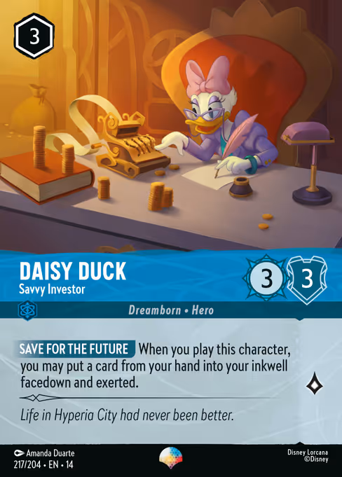 Daisy Duck - Savvy Investor 217/204