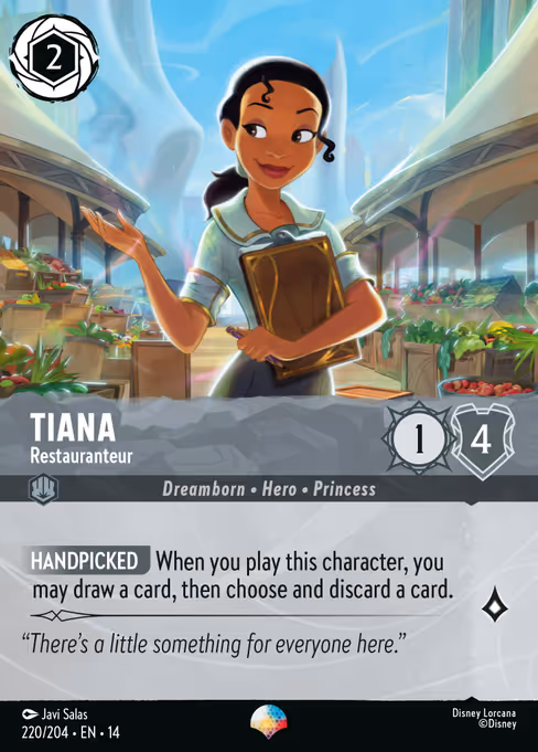 Tiana - Restauranteur 220/204