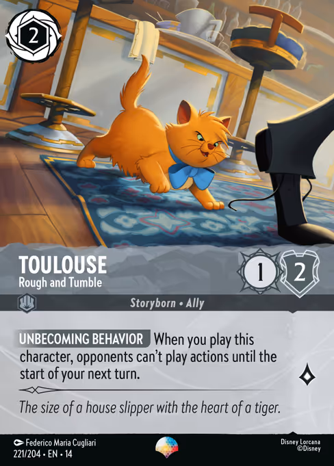 Toulouse - Rough and Tumble 221/204