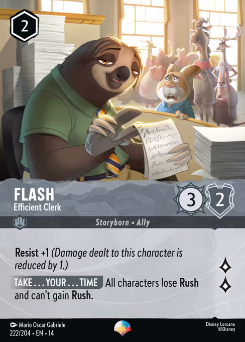 Flash - Efficient Clerk 222/204