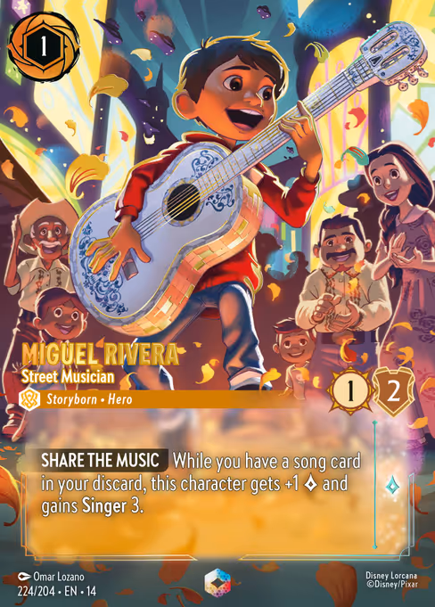 Miguel Rivera - Street Musician 224/204