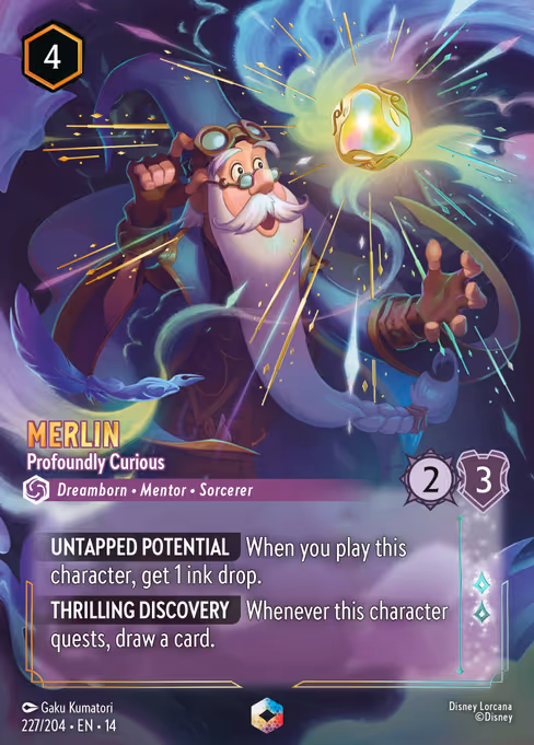 Merlin - Profoundly Curious 227/204