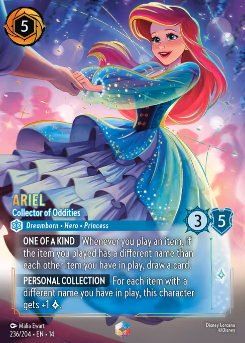 Ariel - Collector of Oddities 236/204