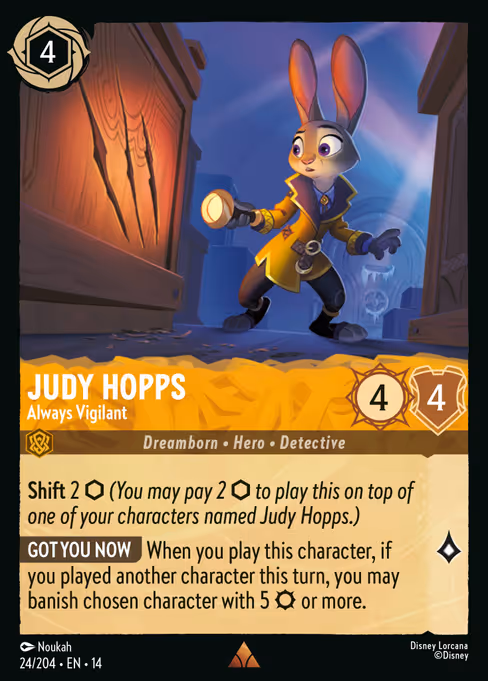 Judy Hopps - Always Vigilant 24/204