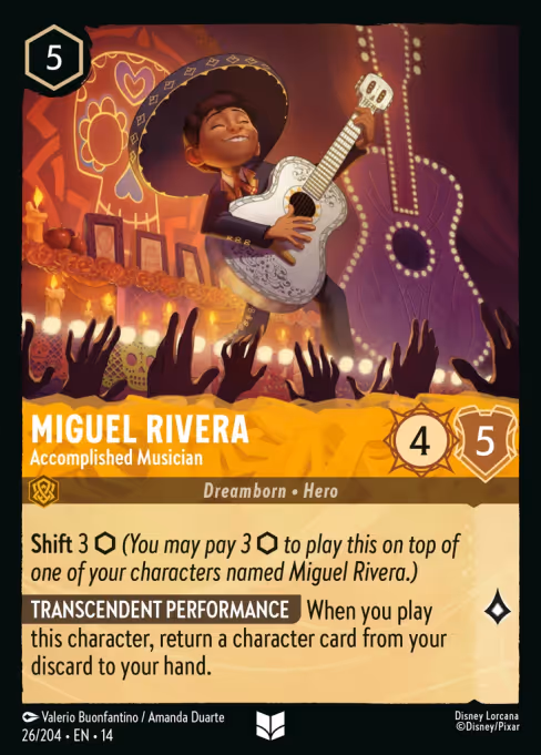 Miguel Rivera - Accomplished Musician 26/204