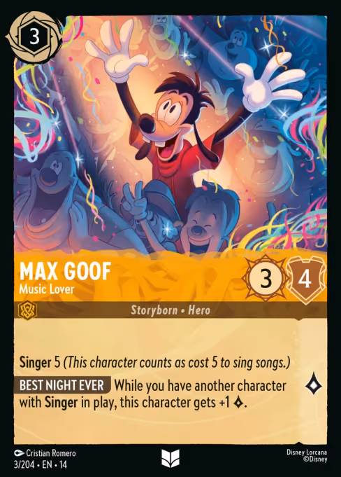 Max Goof - Music Lover 3/204