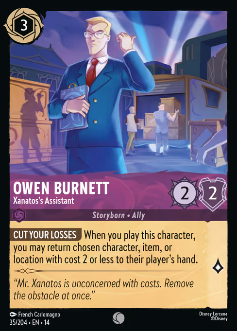 Owen Burnett - Xanatos's Assistant 35/204