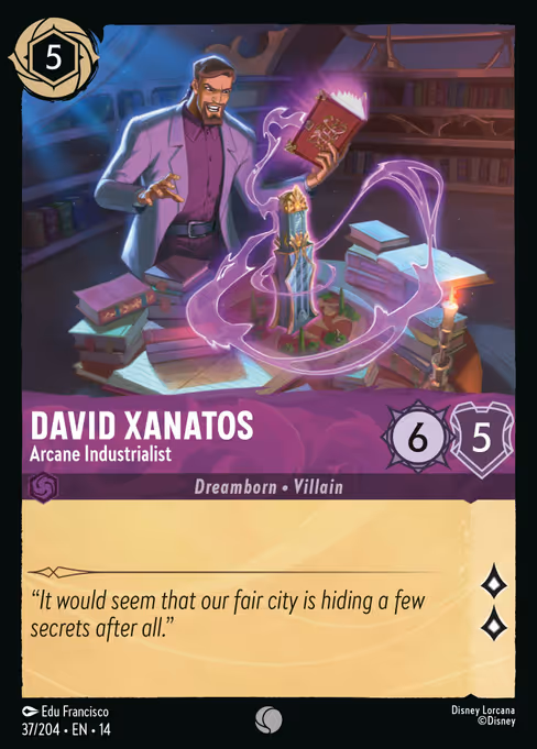 David Xanatos - Arcane Industrialist 37/204