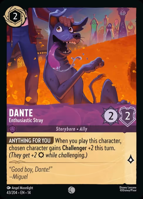 Dante - Enthusiastic Stray 43/204
