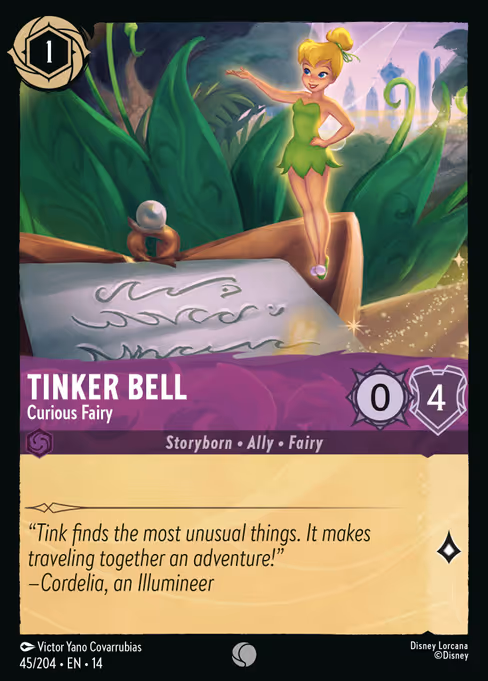 Tinker Bell - Curious Fairy 45/204