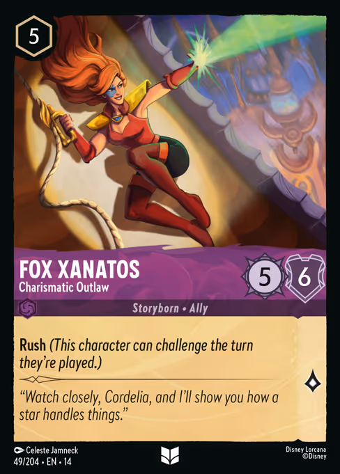 Fox Xanatos - Charismatic Outlaw 49/204