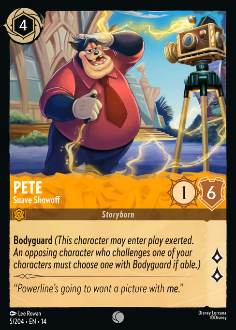 Pete - Suave Showoff 5/204