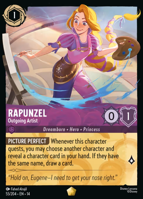 Rapunzel - Outgoing Artist 55/204