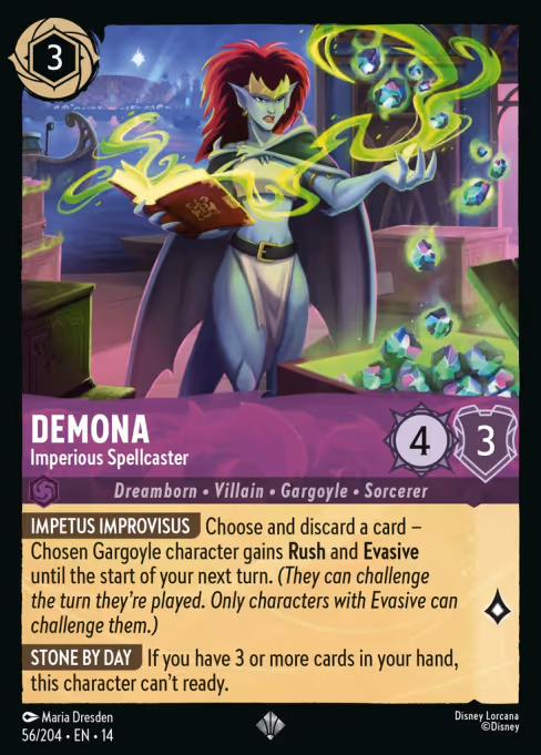 Demona - Imperious Spellcaster 56/204