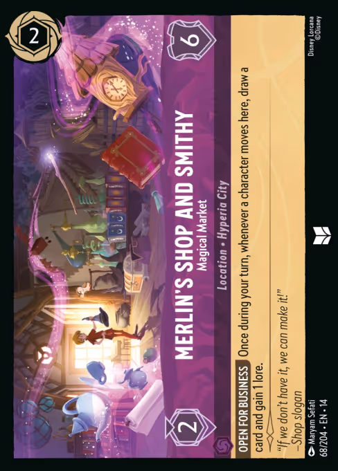 Merlin's Shop and Smithy - Magical Markey 68/204