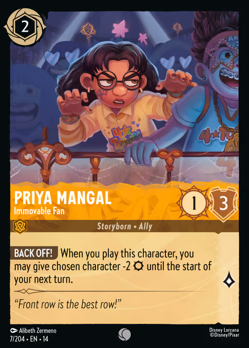 Priya Mangal - Immovable Fan 7/204