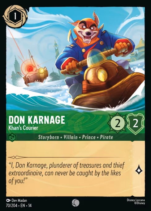Don Karnage - Khan's Courier 70/204