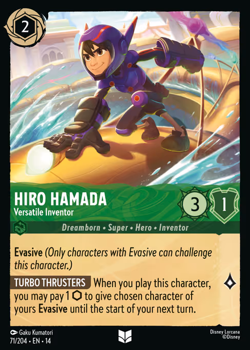 Hiro Hamada - Versatile Inventor 71/204