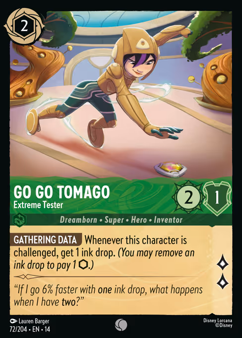 Go Go Tomago - Extreme Tester 72/204